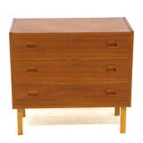 Commode en teck, Suède, 1960