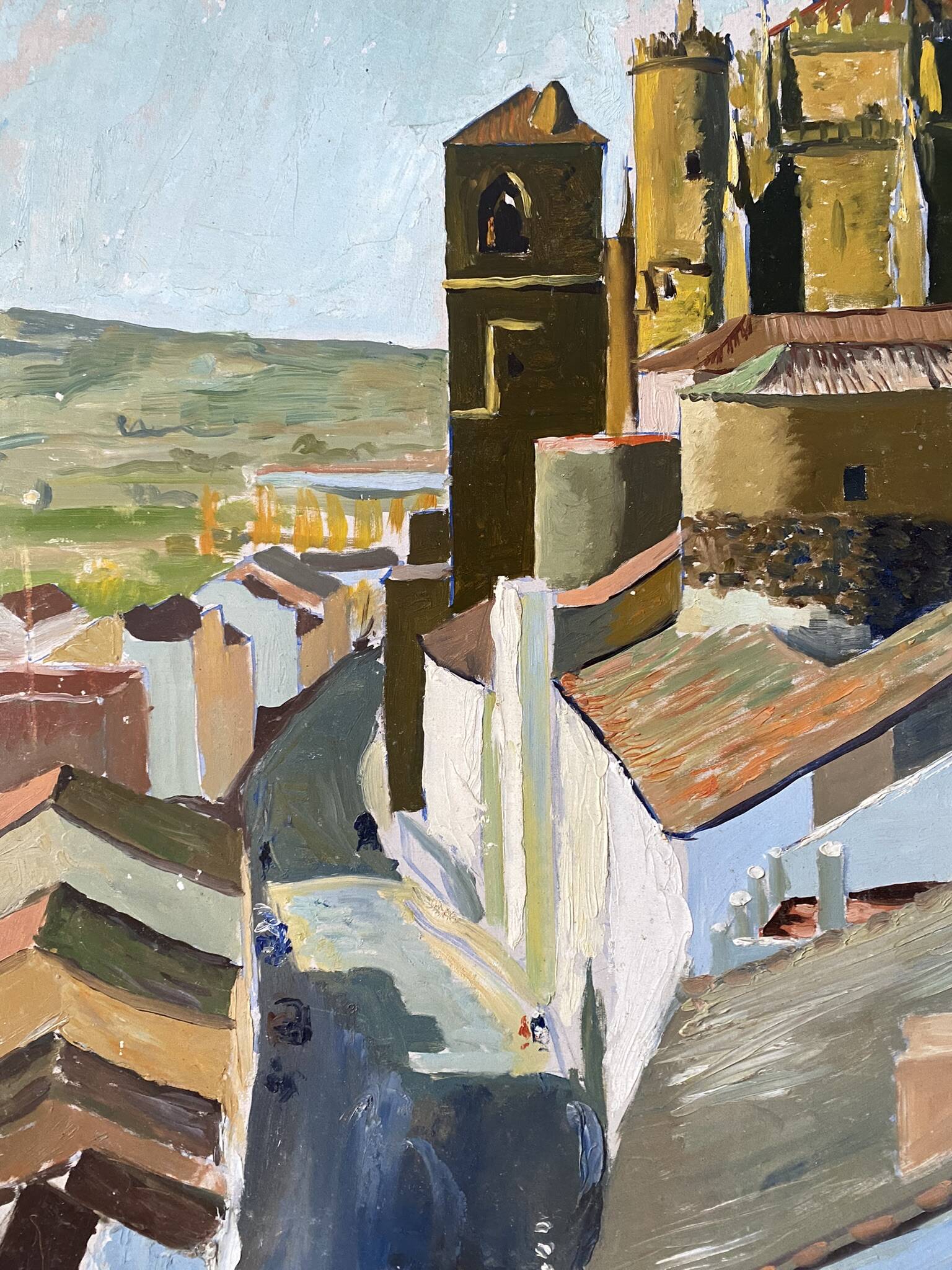 Palace landscape signed