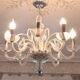 Murano 8-branch chandelier