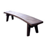 Farm in oak bench