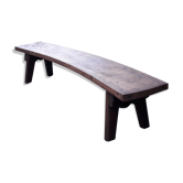 Farm in oak bench