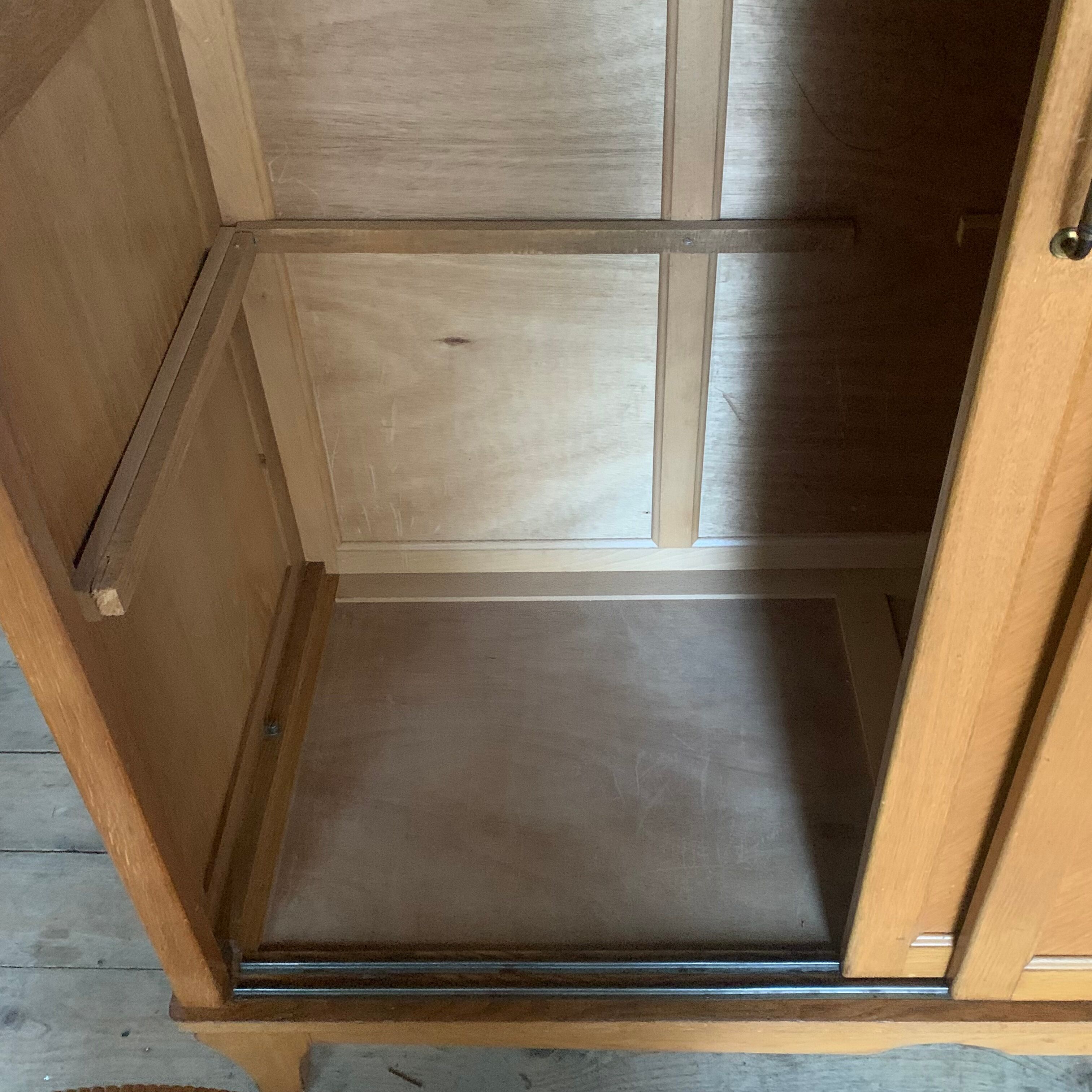 Vintage Parisian wardrobe sliding doors