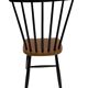 Chaise danoise 1960 design bois