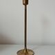Brass candle holder, straight shape