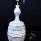 Enamel lamp foot