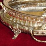 Gilded bronze planter