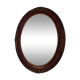 oval mirror 49x39cm