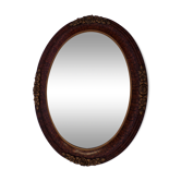 oval mirror 49x39cm