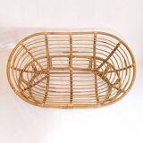 Bamboo and rattan sofa from the 70s.