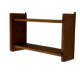 Vintage wooden wall shelve rack in pinewood minimalist design