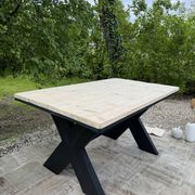 Table bois ancienne rénovée