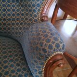 Banquette canapé vintage Louis Philippe