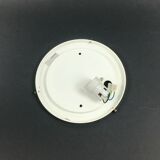 Large Vintage Opaline Glass Shell-Shaped Wall Lights from Limburg, 1970s