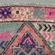 Vintage turkish oushak rug 115x83 cm carpet