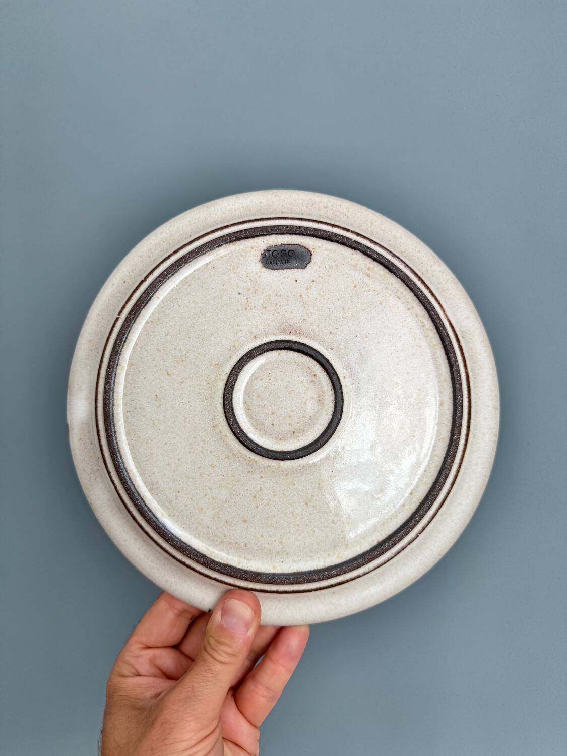 6 Stogo Scandinavian stoneware dinner plates