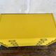 Yellow vintage Scandinavian-style chest of drawers