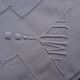 Nice pair of Art Deco MD Monogrammed pillowcases