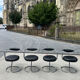 4 chaises Cobra par Giotto Stoppino