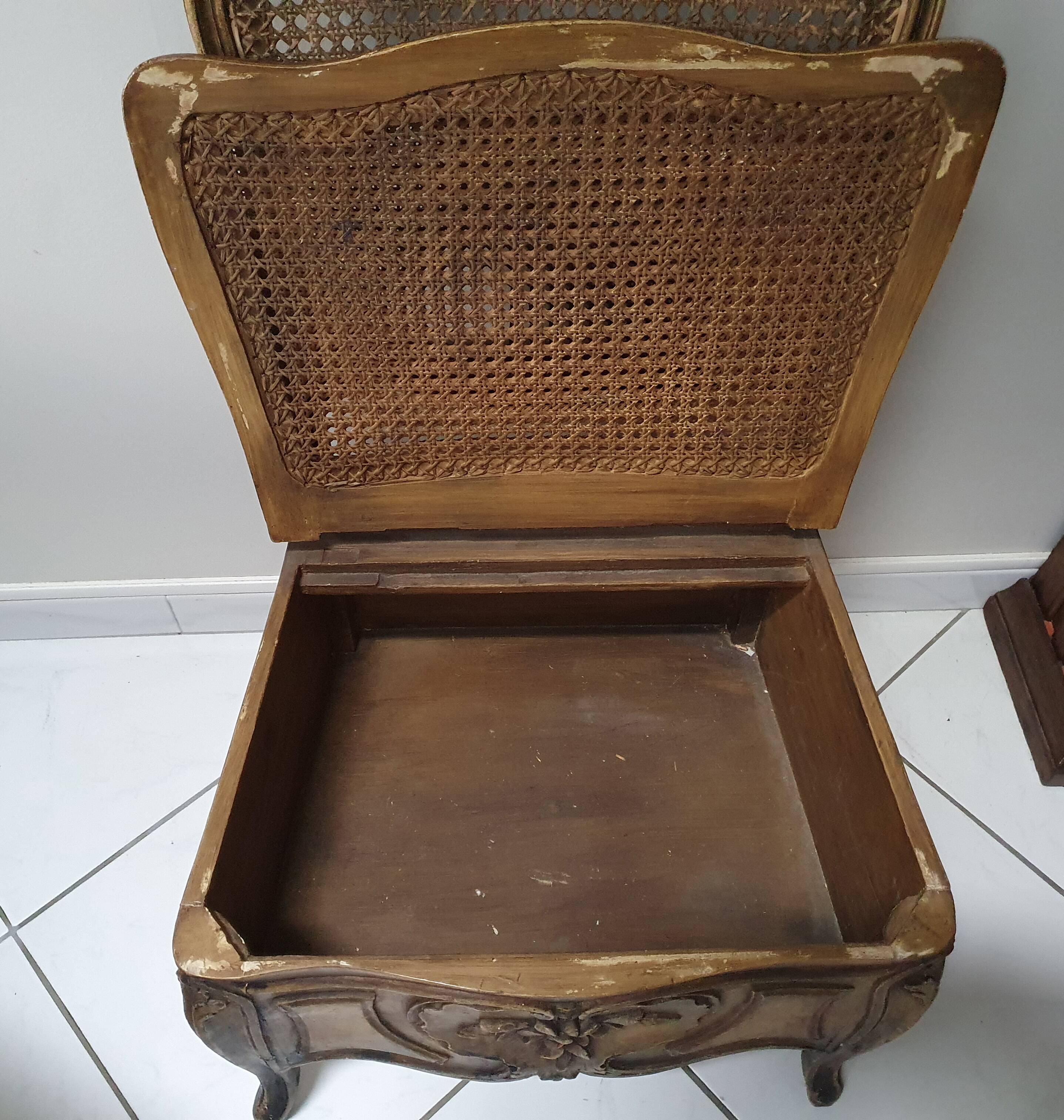 18th Century Louis XV Commode Chair