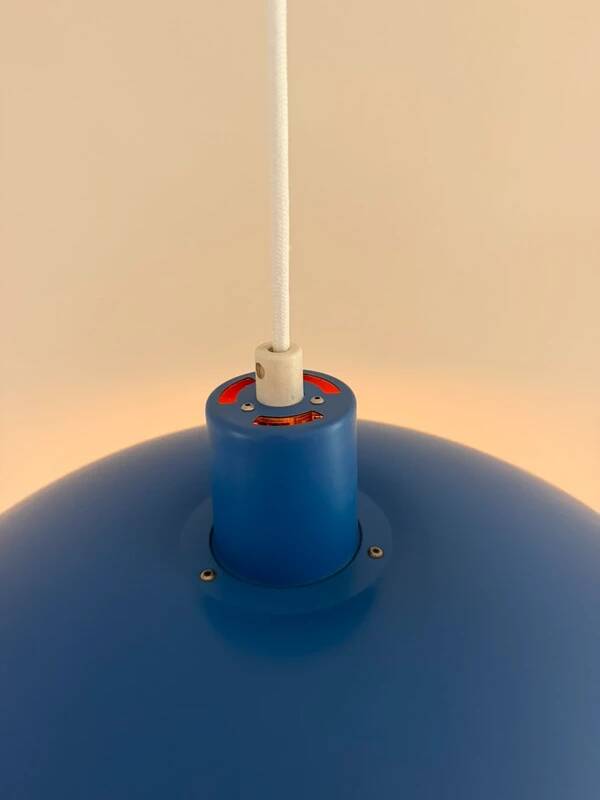 Vintage Louis Poulsen PH4/3 - rare blue, like new - Poul Henningsen - Danish design lamp