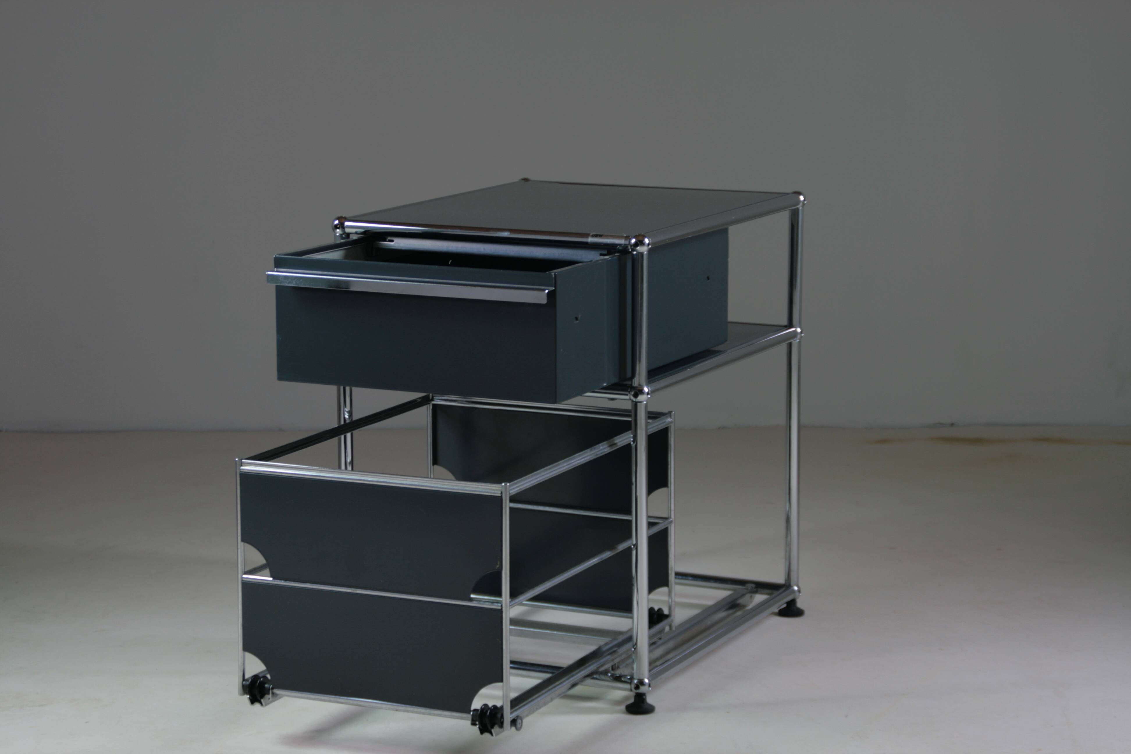 USM Haller wheeled cabinet