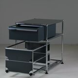 USM Haller wheeled cabinet
