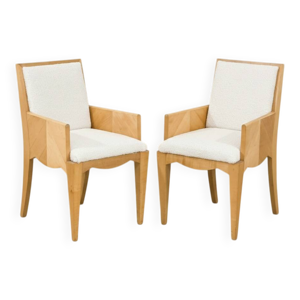 Paire de chaises / fauteuils - travail