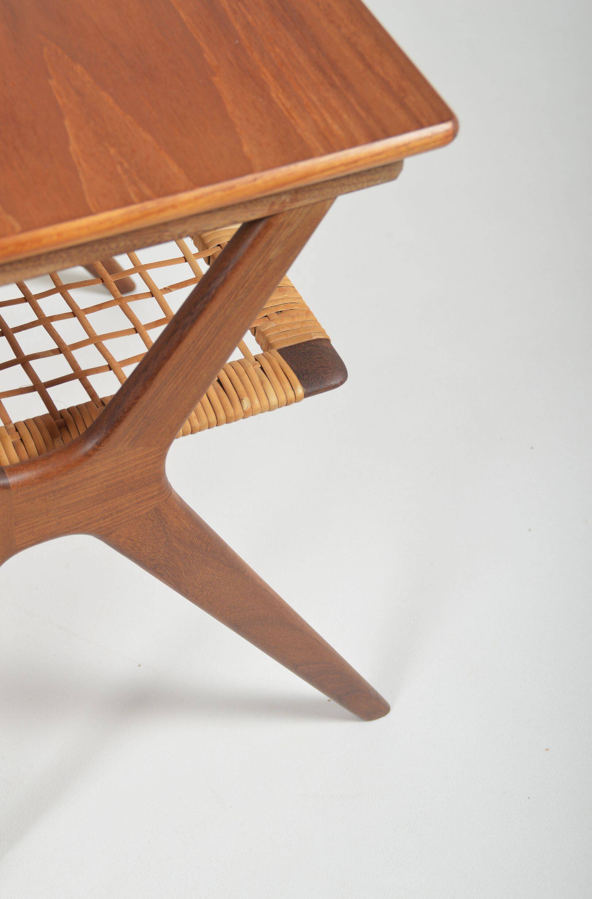 Danish nesting tables designed by Johannes Andersen for Silkeborg, 1960s