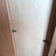 Art Deco wardrobe with mercury mirror
