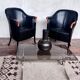 2 designer armchairs by Umberto Asnago for Giorgetti Italy