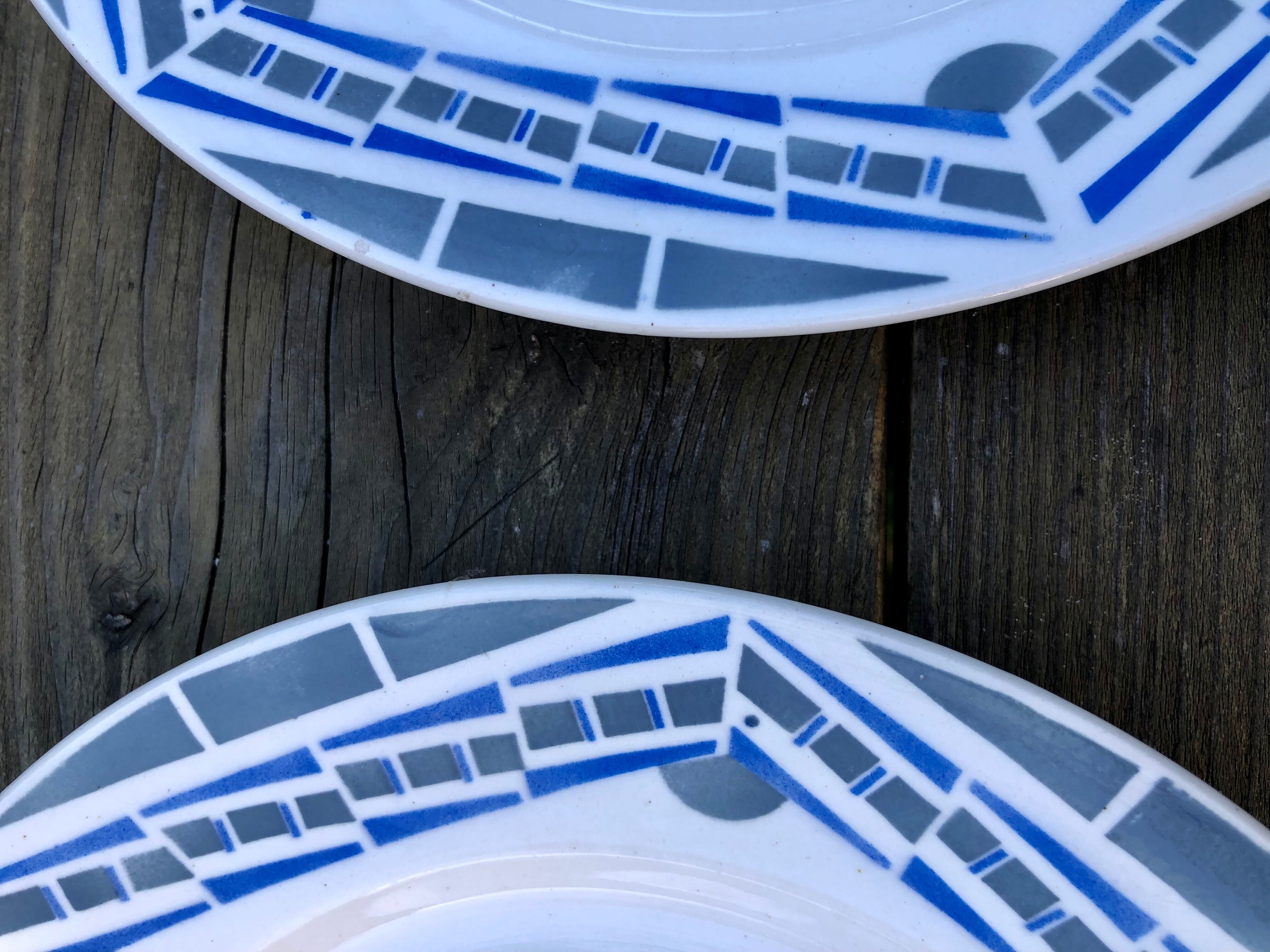 Dessert plates Saint Amand Céranor