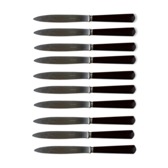 10 bakelite handle knives