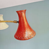 Diabolo articulated chandelier, Italian design, 1950s-60s