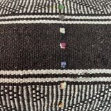 Vintage turkish kilim cushion cover , 30 x 60 cm