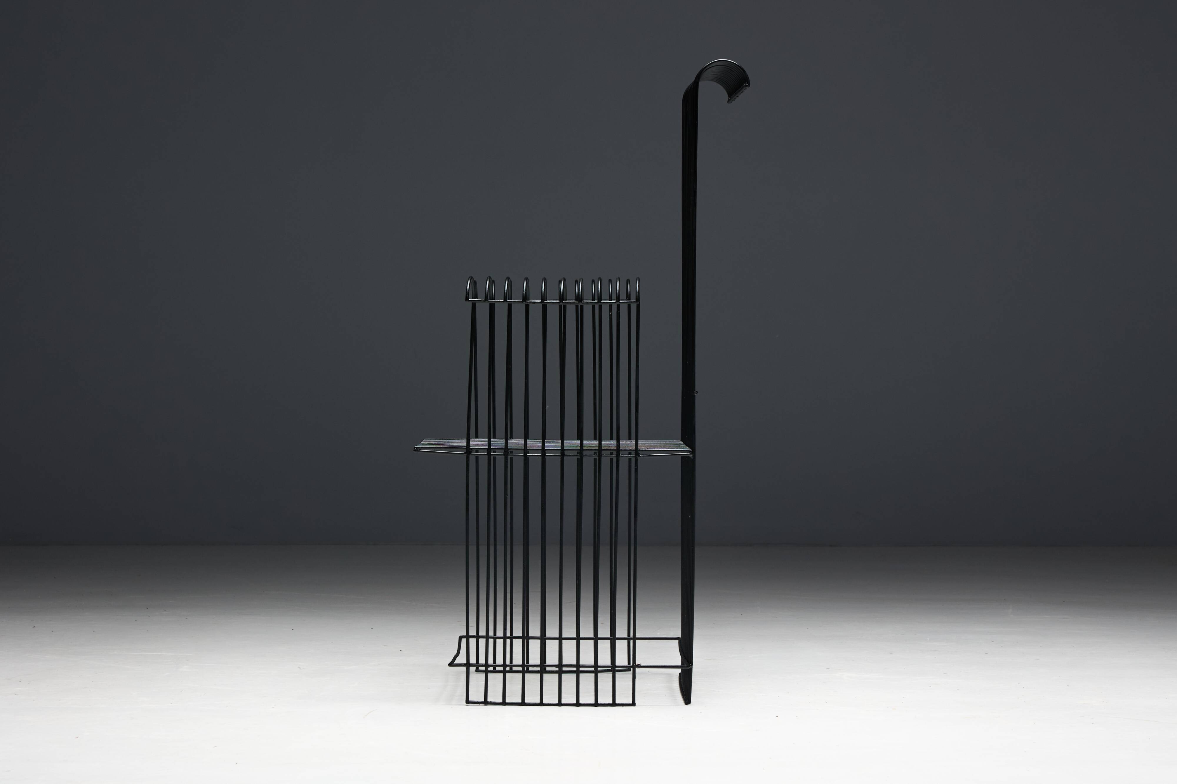 Metal Wire Modernist Garden Set, France, 1970s
