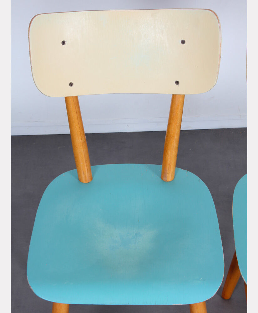 Paire de chaises pour l'éditeur tchèque Ton, 1960