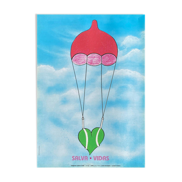 Affiche salvas vida by xavier bermúdez 1995