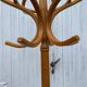 Baumann bistro style 1960 curved light wood parrot coat rack