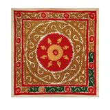 Vintage Turkish hand-knotted rug 152x158 cm