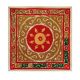 Tapis turc vintage noué à la main 152x158 cm