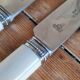 Setvde 12 knives in bakelite and stainless steel