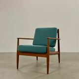 2x Teak Easy Chair by Grete Jalk 60s Denmark