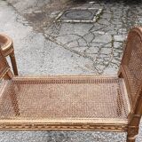 Chair and bench canned music room XIXth