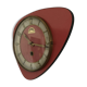 Pendule formica vintage de forme libre