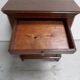 Antique oak one door cabinet