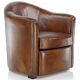 Armchair Club leather Havana Vintage Smoking room