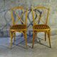 2 chaises gyf, bistrot assises bois, 1935