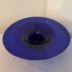 Empty pocket vintage cut in blue glass paste