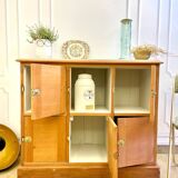 Buffet / vintage solid wood storage unit – 6 doors