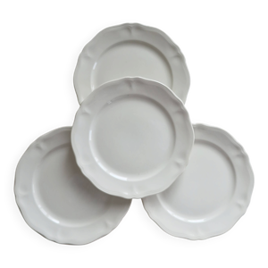 4 assiettes à dessert - loups